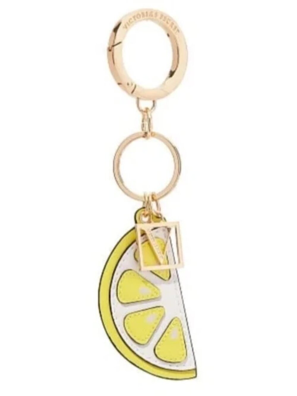 Victoria’s Secret Lemon Charm Keychain NWT!
